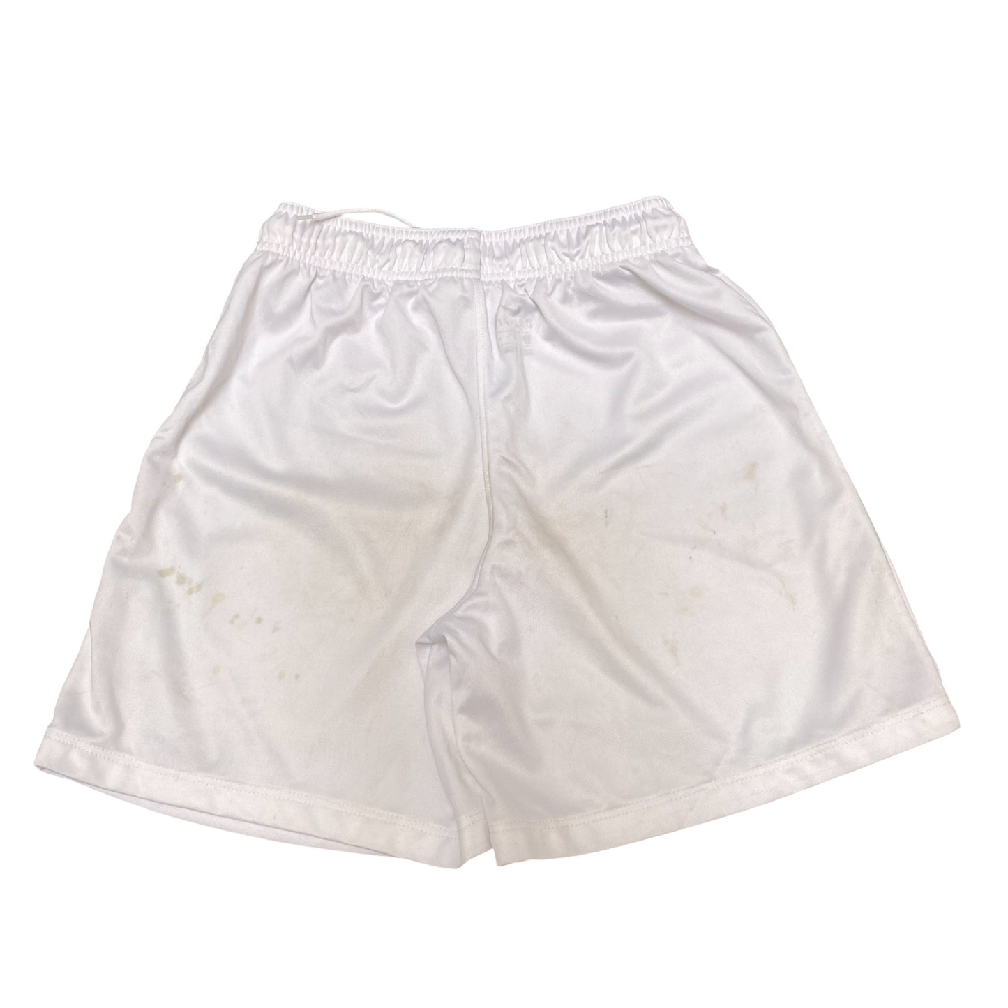 Nike Running Shorts Mens Large White Dri Fit Athletic Elastic Waist Drawstring