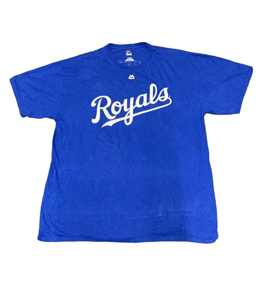 Majestic Royals T-shirt Blue Men’s XL