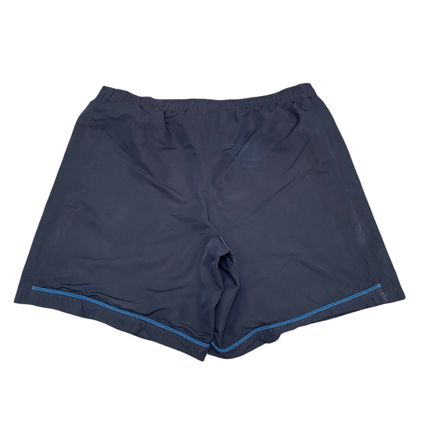 Adidas Running Shorts Mens XL Blue Mesh Lined Athletic Drawstring Elastic Waist