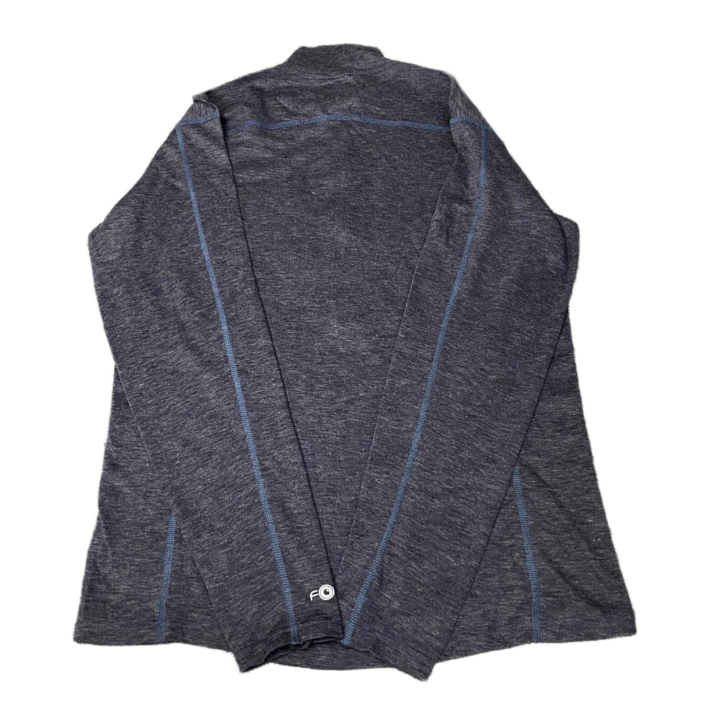Carhartt Force Base Layer 1/4 Zip Shirt Mens M Dark Grey Heather Performance