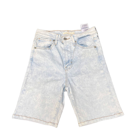 Levi's Mile High Super Skinny Denim Shorts Fits as Womens S 26" Waist Light Wash