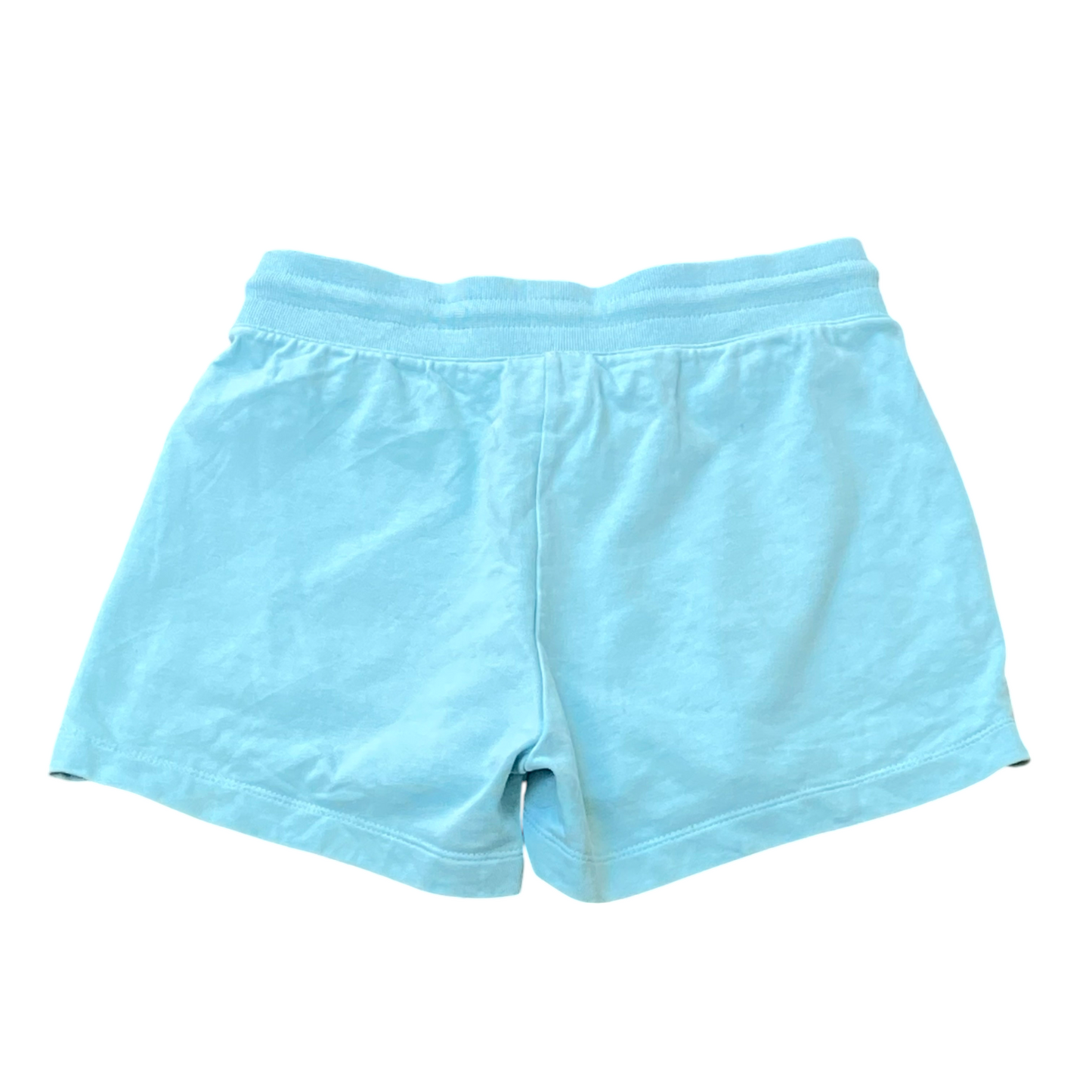Champion Sprinter Shorts Womens Small Blue Logo Stretch Comfort Elastic Waist