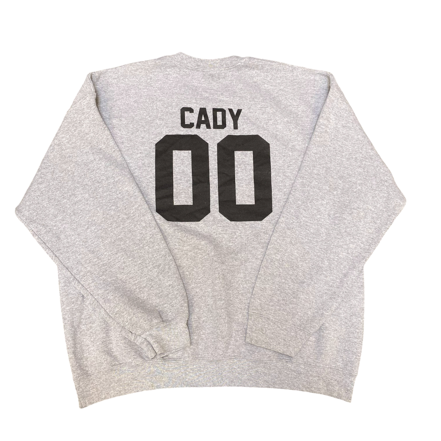 Gildan Midway Soccer CADY #00 Sweatshirt Mens Medium Grey Crew Neck Pullover