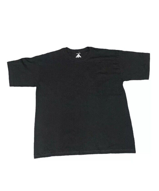 Adidas T-Shirt Black Mens L Back Logo