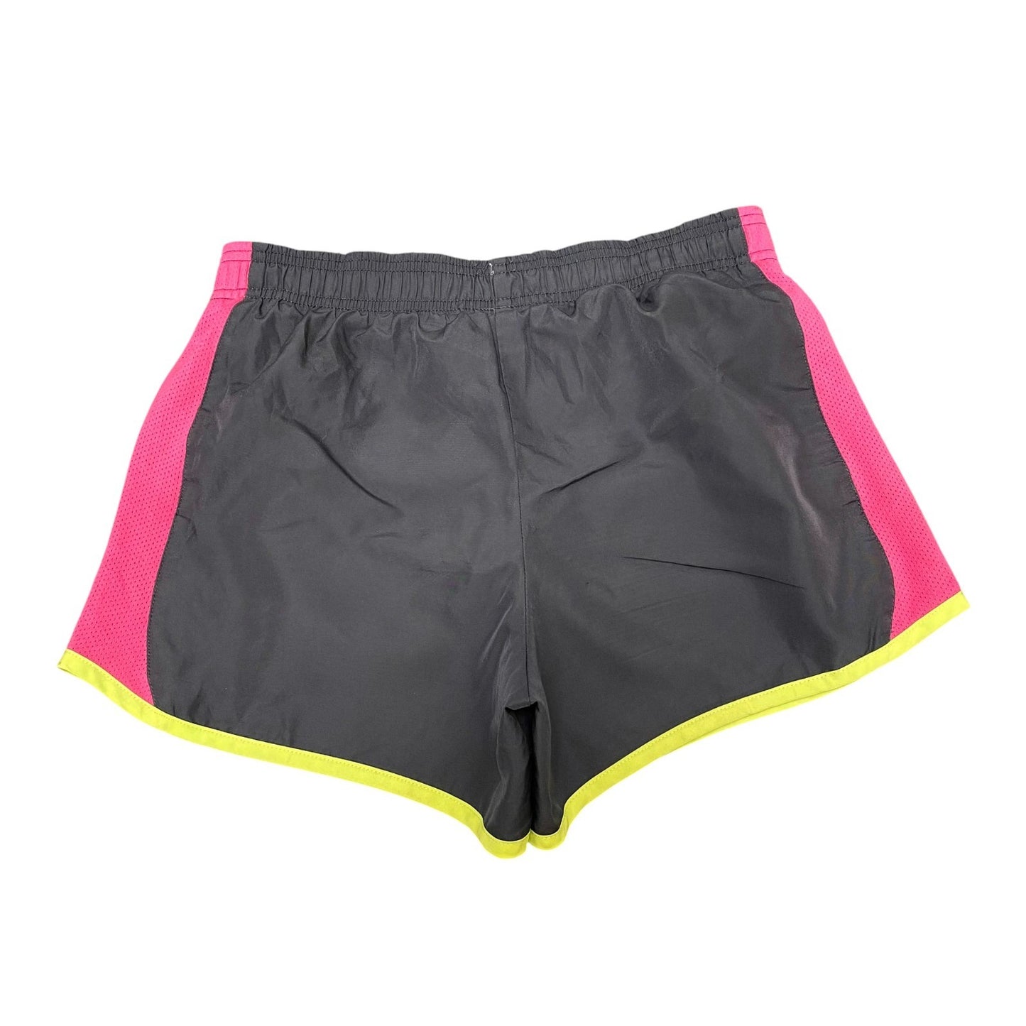 Danskin Now Sprinter Shorts Womens Medium Black Pink Gym Training Elastic Waist