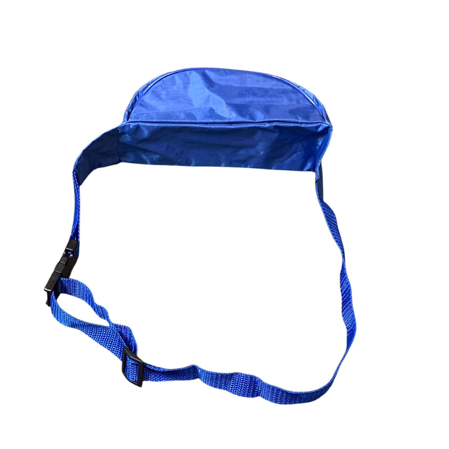 VZP CR Men Women Outdoor Waist Fanny Pack Bum Bag Blue Adjustable Strap Zipper