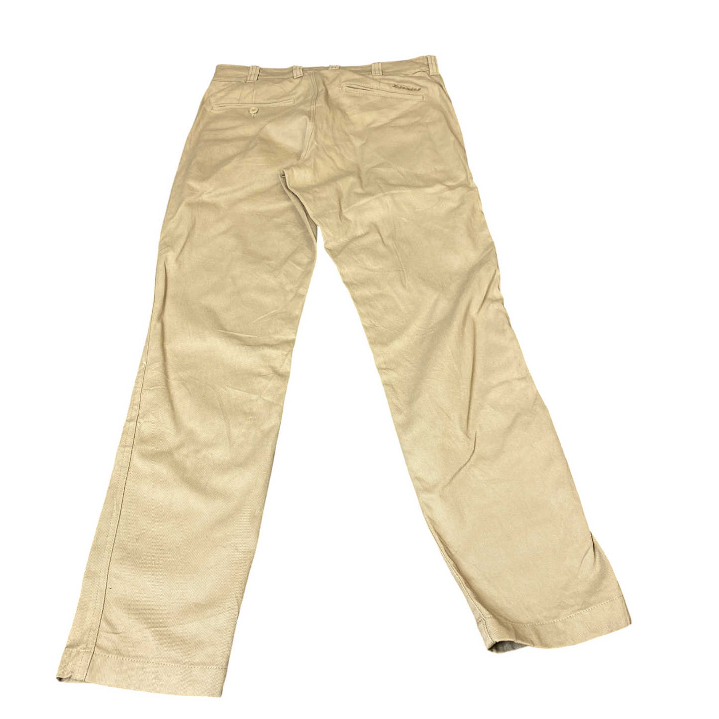 Carhartt Sid Pants Mens Medium Beige Stretch Workwear High Waisted Straight Leg