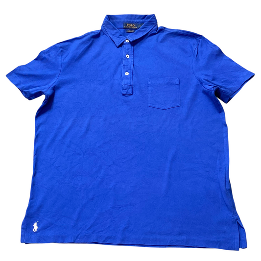 Ralph Lauren Polo Shirt Mens Large Stretch Mesh Comfort Short Sleeve Performance