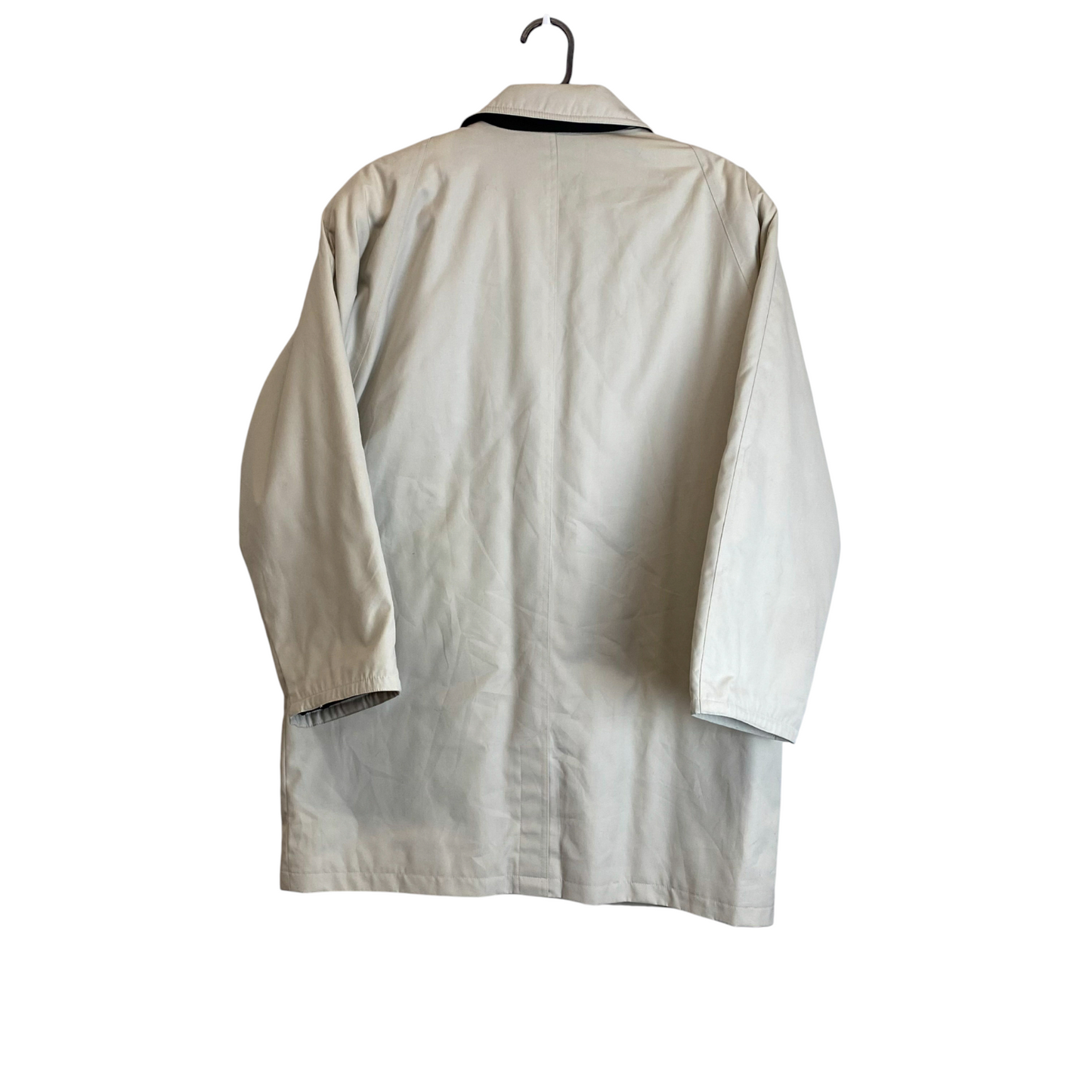 Jacket Womens XL Grey Pockets Long Sleeve Lined Collared Button Front Outdoor