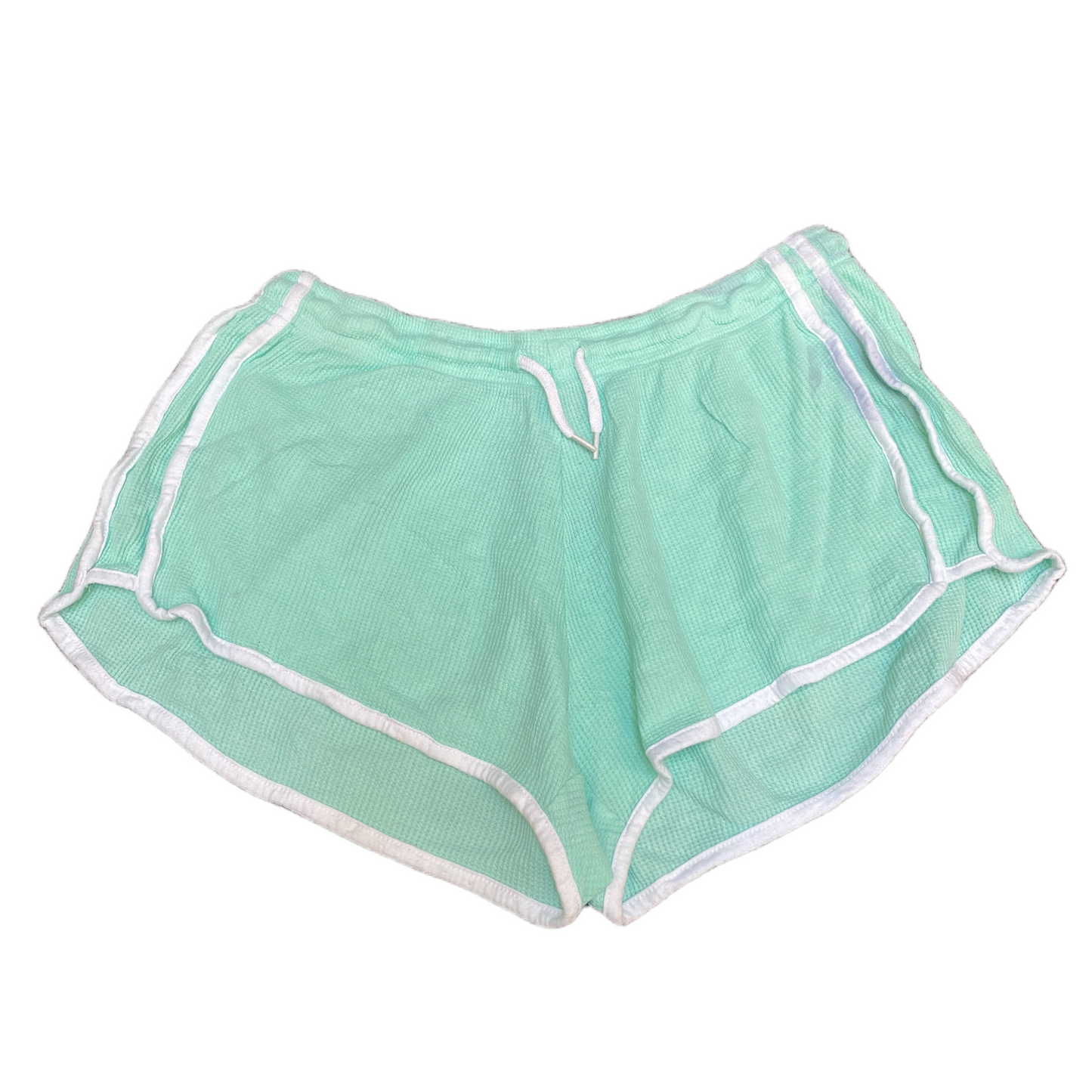 Running Sprinter Shorts Womens M 28" Waist Green Athletic Gym Workout