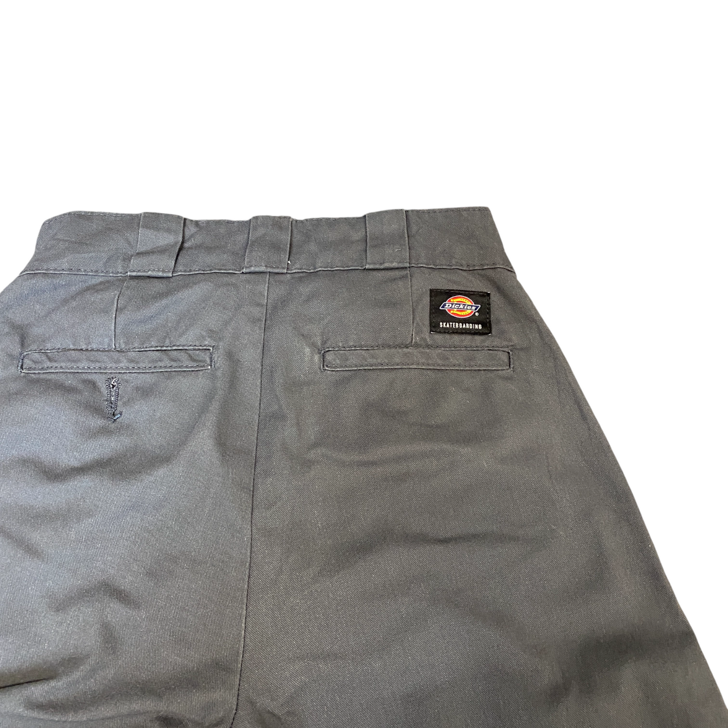 Dickies Flex Skateboarding Pants Womens Small Grey Twill Workwear Regular Fit