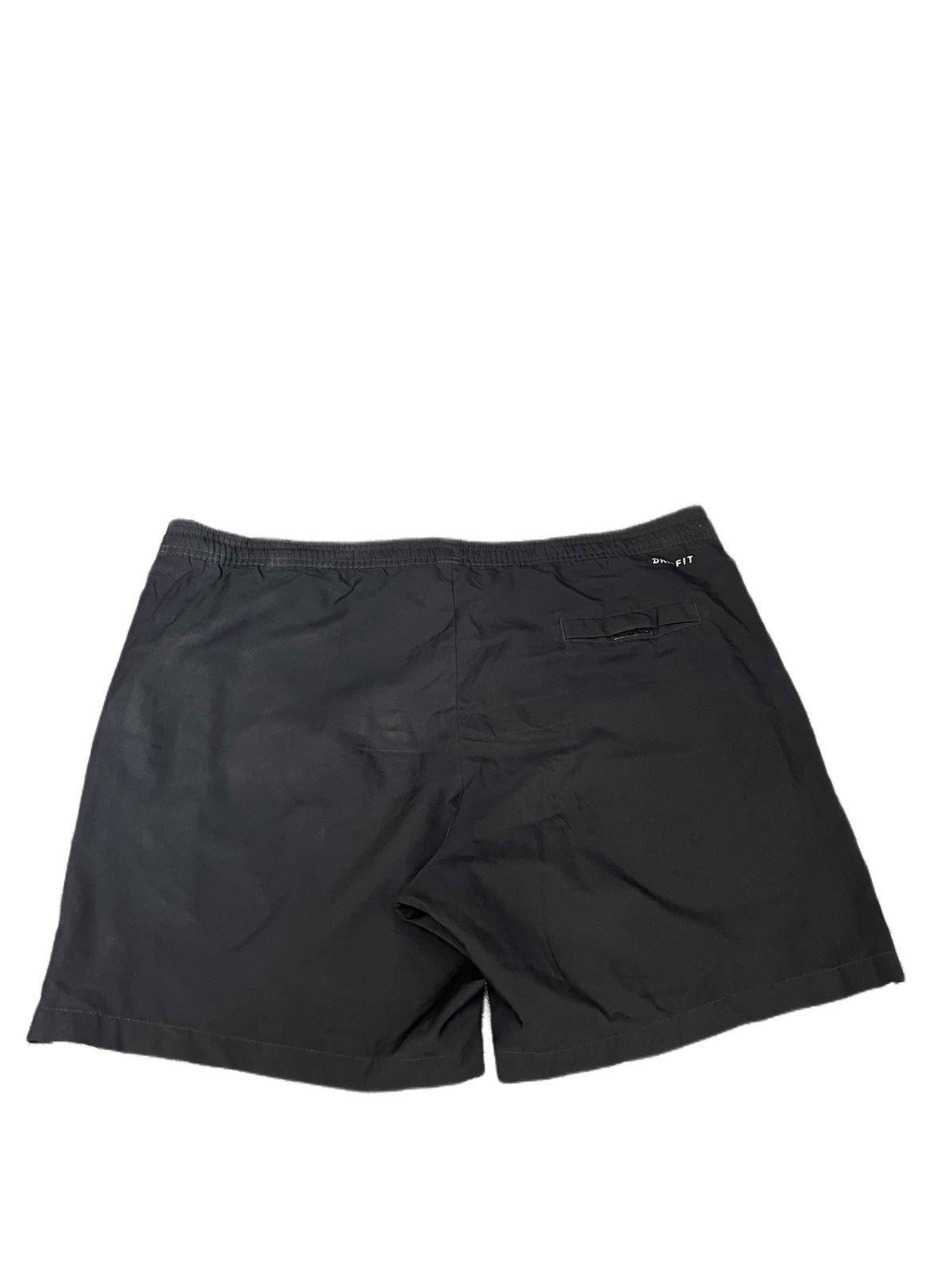 Nike Dri-FIT Athletic Training Shorts Fits as Mens XL 39" Waist Black Drawstring