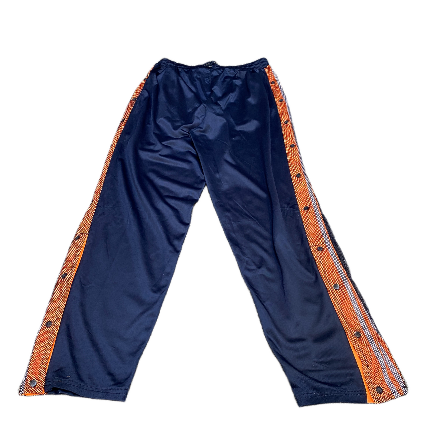 Hot Shark Joggers Fits as Womens 30" Waist Blue Side Snap Drawstring Trousers