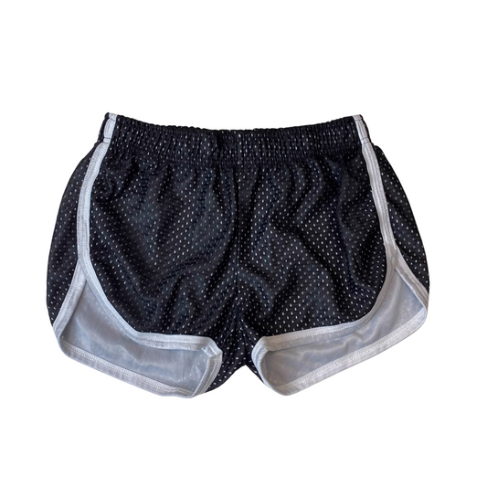 Bobbie Brodes Sprinter Shorts Mens S Black Polka Dot Gym Training Running Comfor