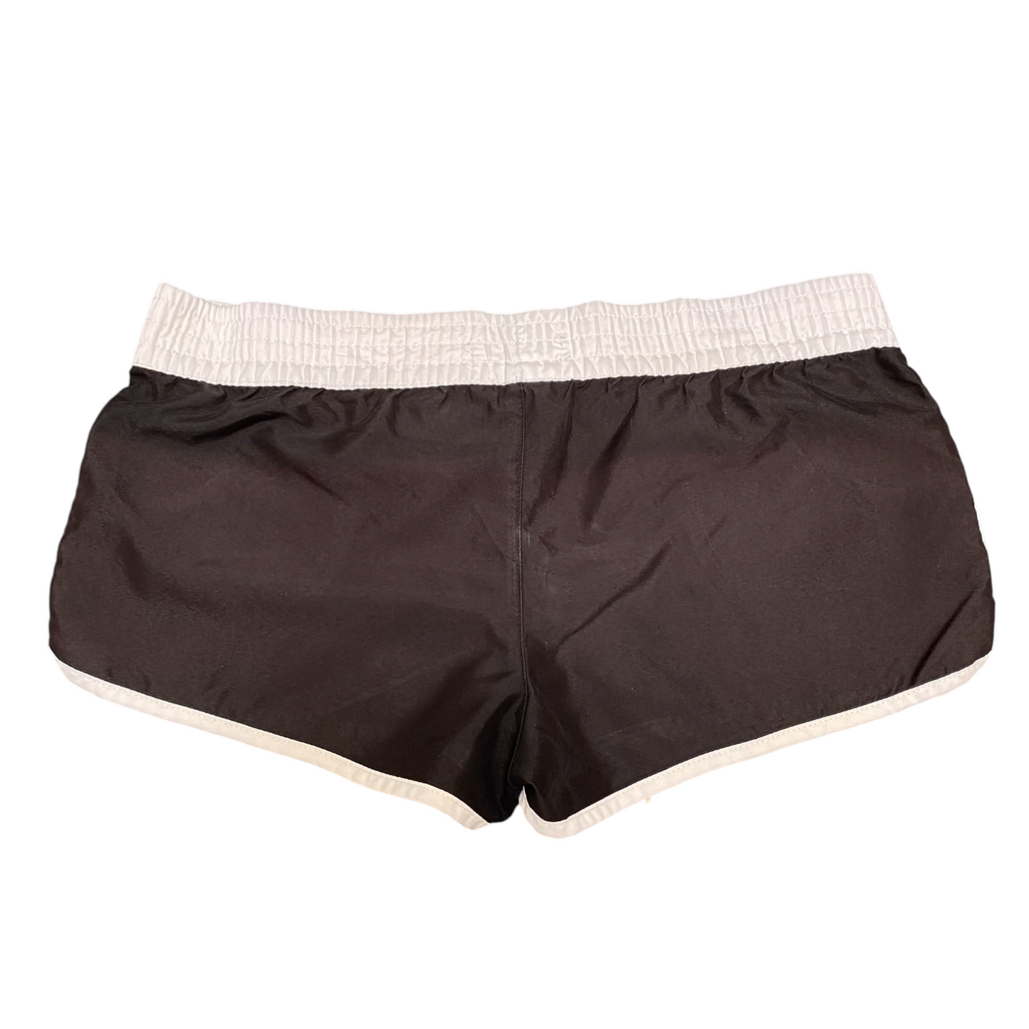 OP Running Sprinter Shorts Womens 32W Black Elastic Waist Drawstring Athletic