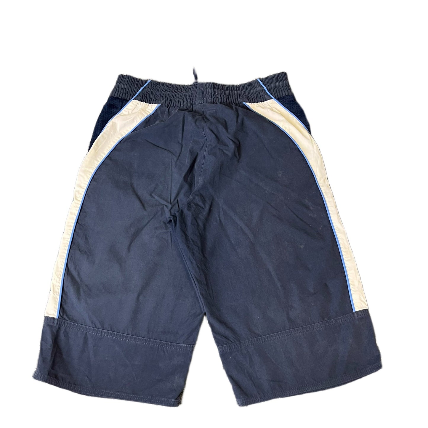 Nike Shorts Fits as Boys XS 26" Waist Blue Mesh Panels Performance Drawstring