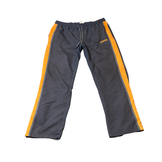 iAthletic Joggers Men L Black Thermal Lined Elastic Waist Drawstring Track Pants