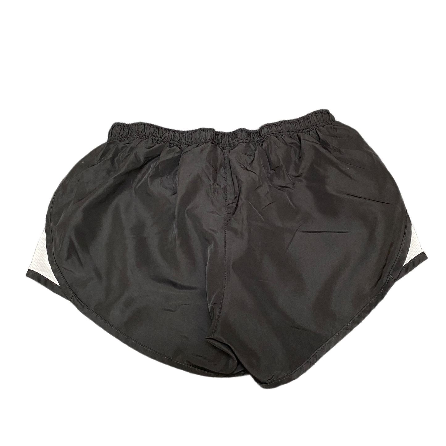 Running Sprinter Shorts Womens M 26" Waist Black Athletic Workout Dolphin Hem