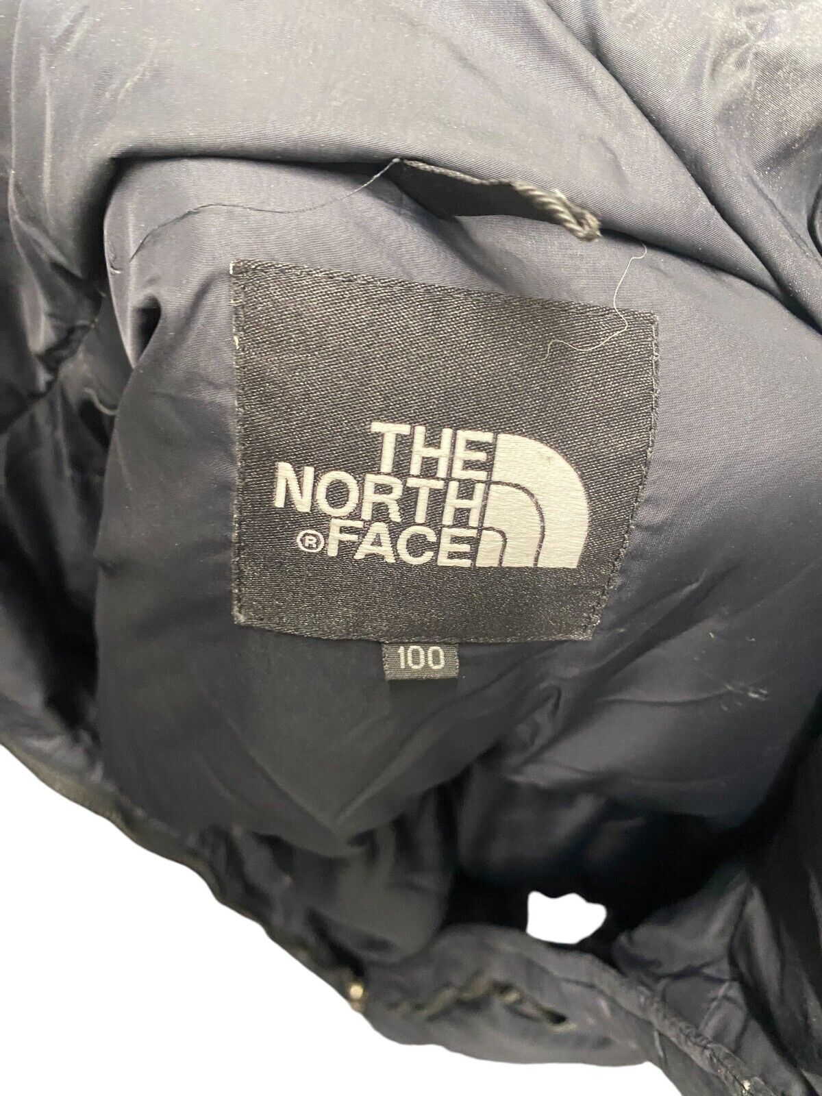 The North Face Nuptse 700 Puffer Jacket Men's M Black Goose Down Quilt Full Zip