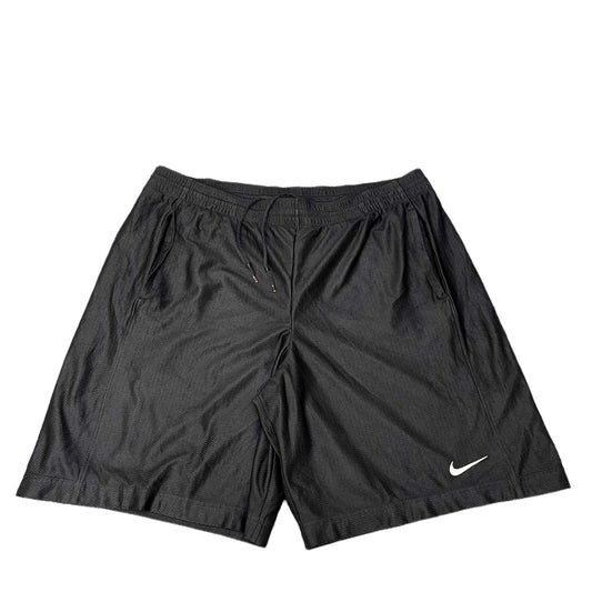 Nike Athletic Shorts Fits as Mens XL 36" Waist Black Drawstring Gym Training