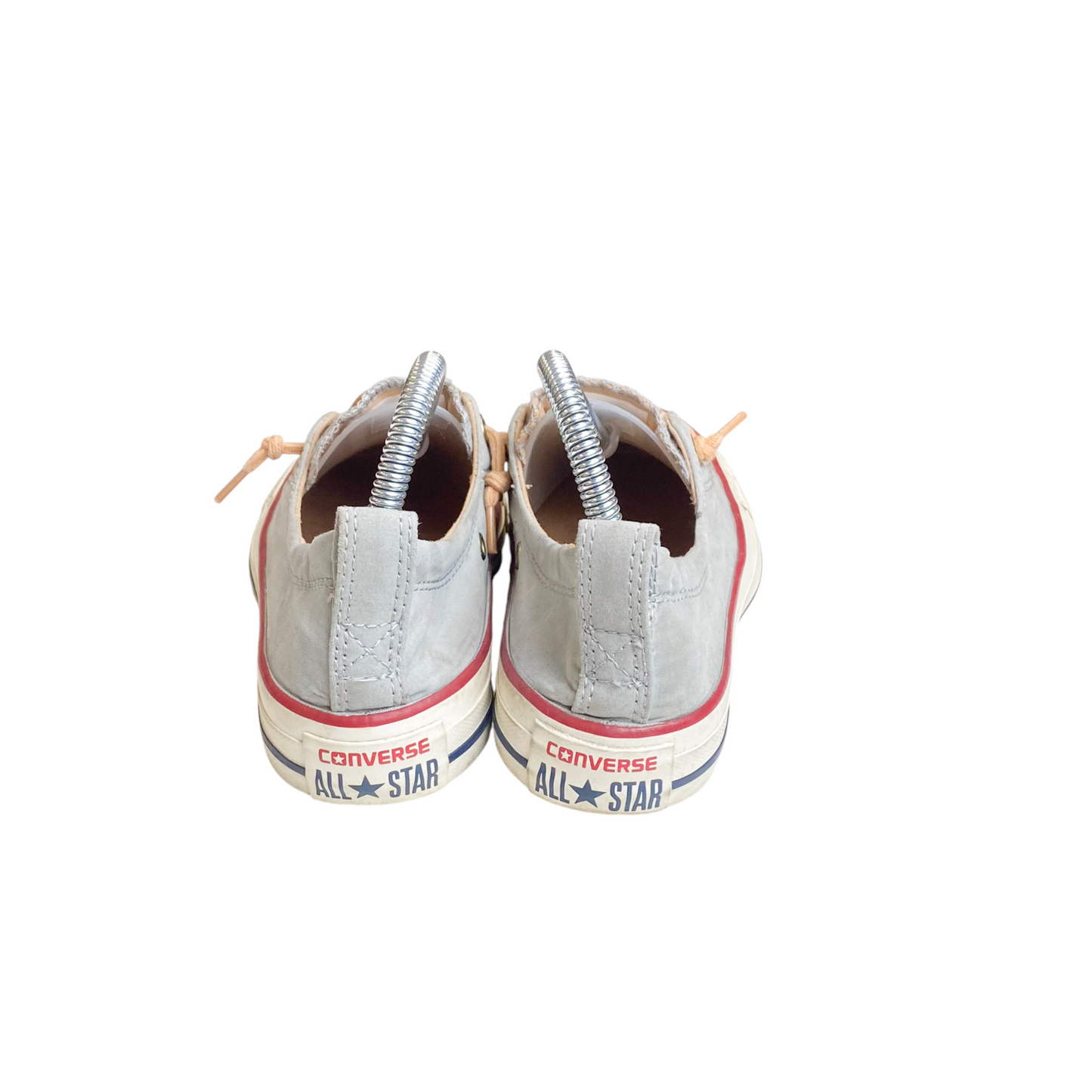 Converse All Star Trainers Shoes Women's 4.5 Grey Textile Upper Low Top Lace Up