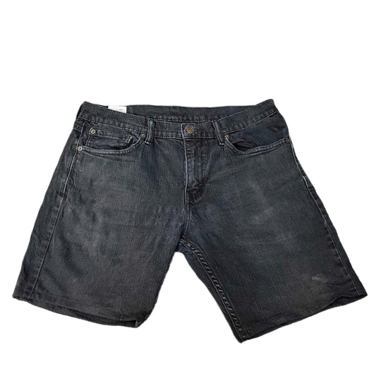 Levi's 511 Jean Shorts Fits as Mens M 31" Waist Black Denim Slim Fit Red Tab