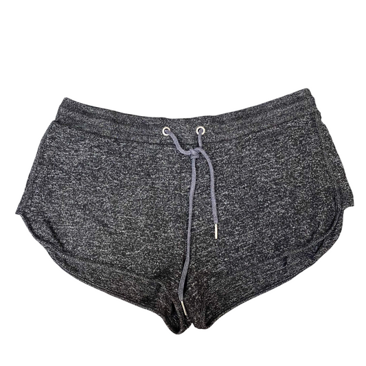 Running Sprinter Shorts Womens Small Grey Athletic Fit Workout Drawstring Waist