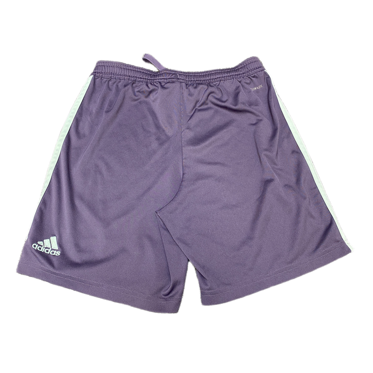 FC Bayern Munich Adidas Football Shorts Boys XS 24" Waist Blue Climalite Stretch