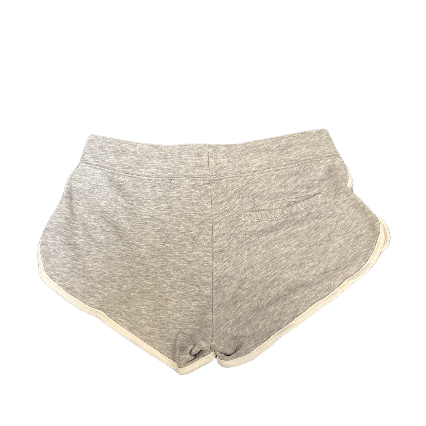 Running Sprinter Shorts Womens XS 27" Waist Grey Athletic Workout Dolphin Hem