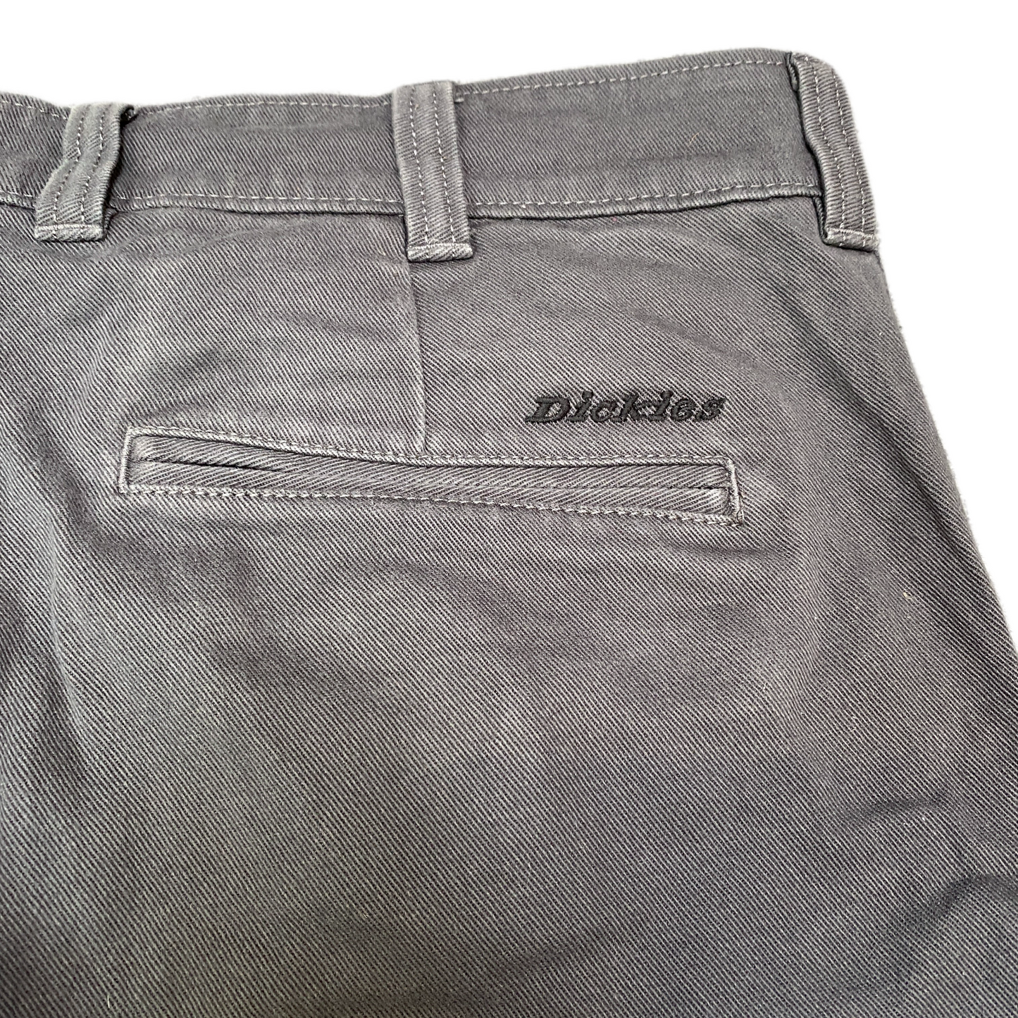 Dickies Chino Pants Fits as Mens 34" Grey 4-Way Stretch Quick Drying Trousers