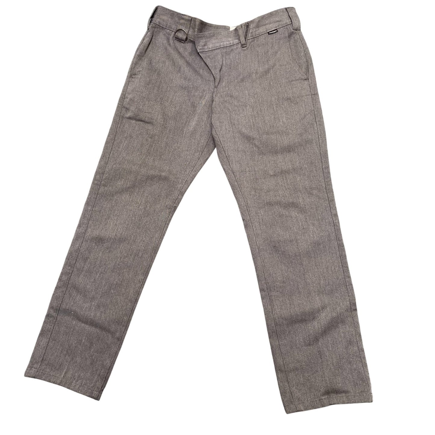 Dickies Trousers Men's Small Grey Skinny Straight Fit Slash Pockets Outdoor