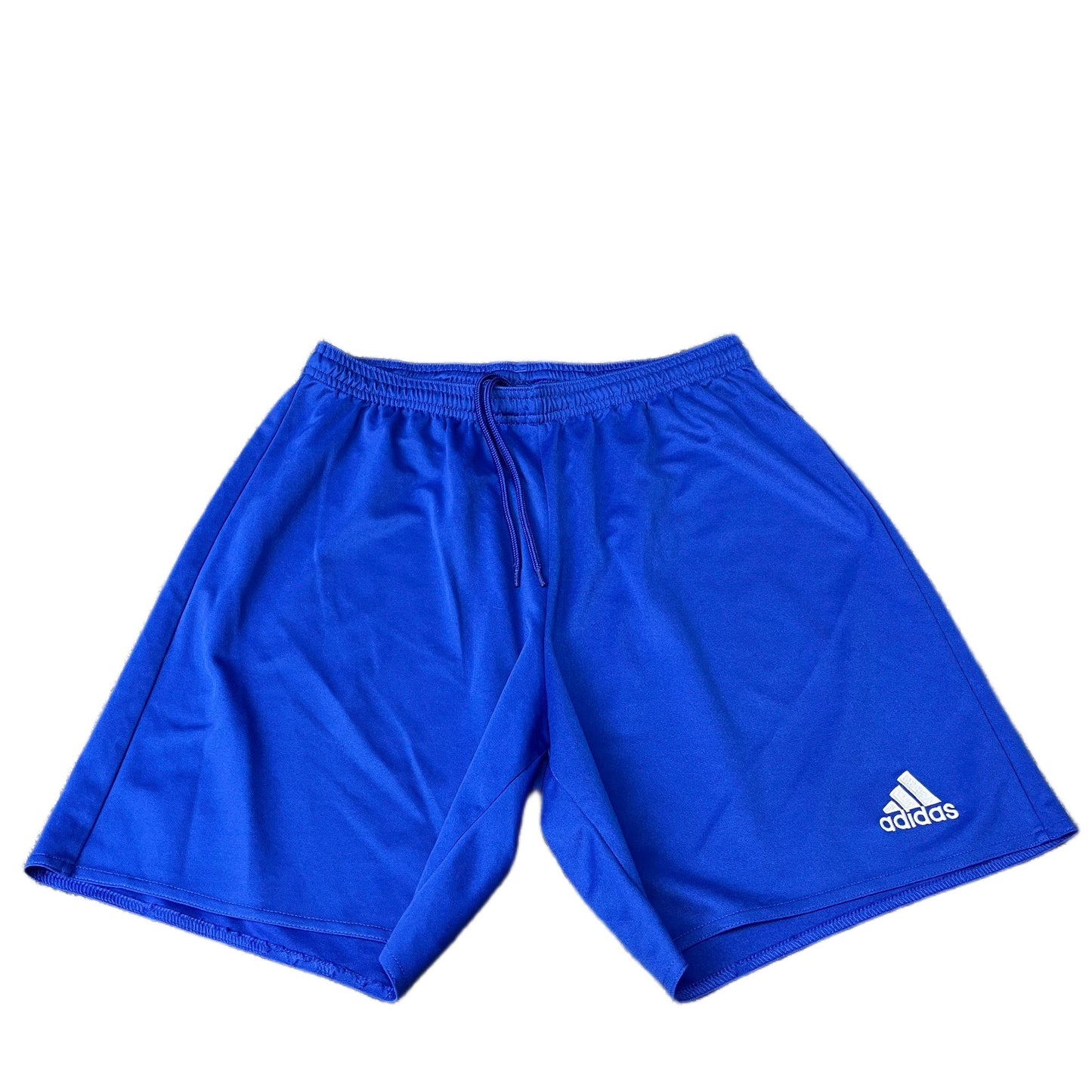 Adidas Climalite Running Soccer Shorts Men XS 27" Waist Blue Athletic Drawstring