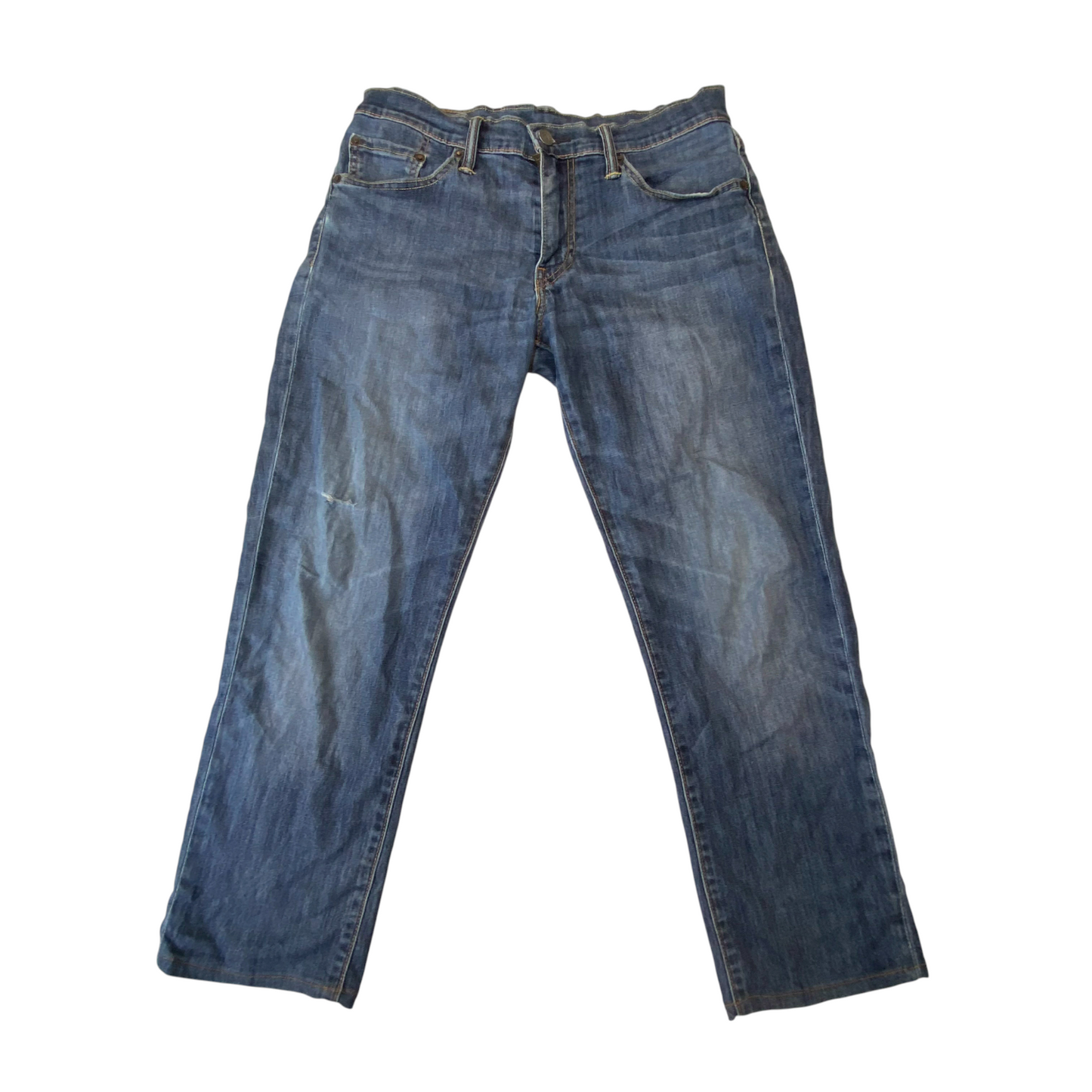 Levi's 511 Jeans Mens Medium Blue Denim Regular Fit Straight Leg Pockets Outdoor