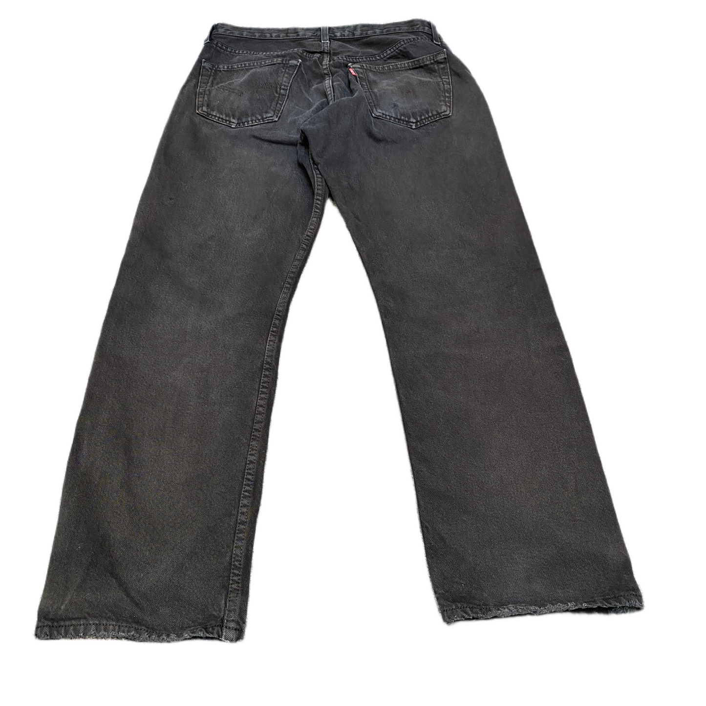 Levi's Jeans Fits as Mens 32" Waist Black Double Stitch Americana Streetwear