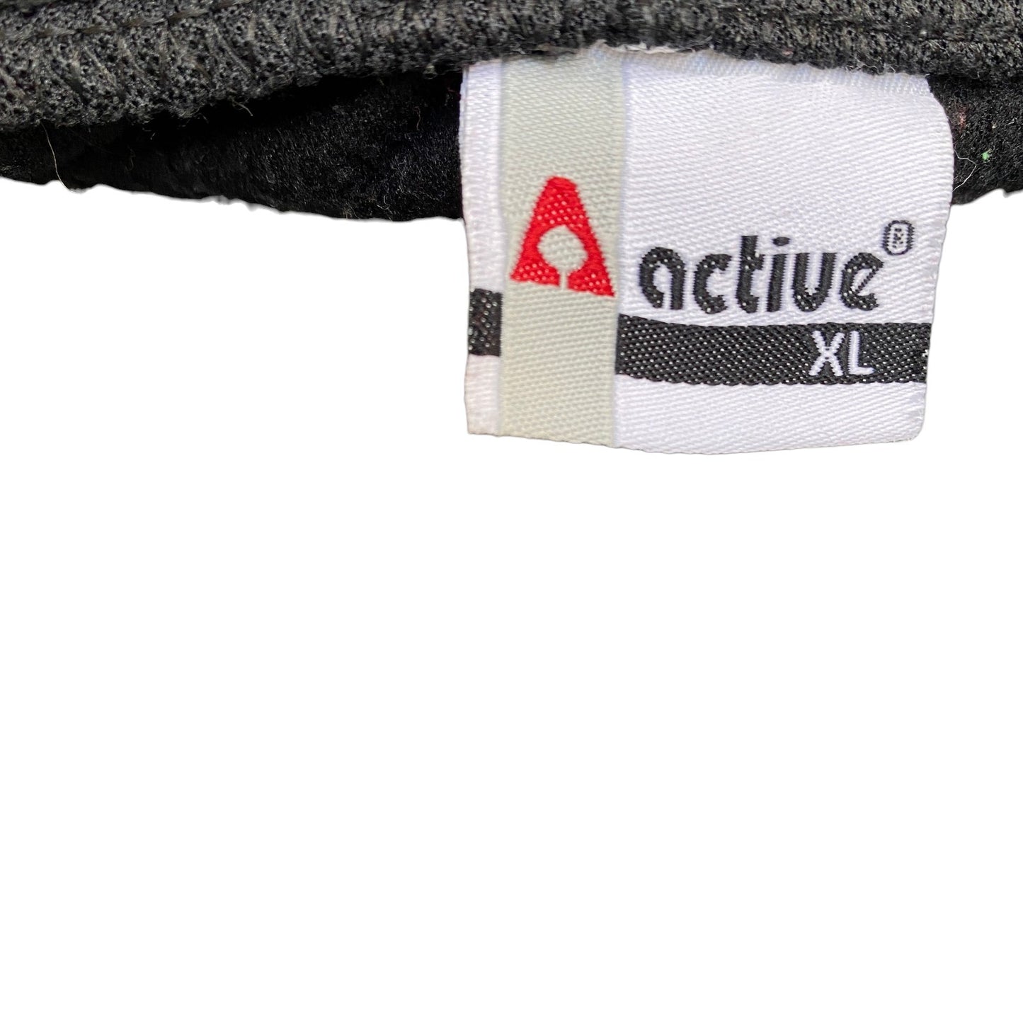 Active Track Pants Fits as Men 42" Waist Black White Back Snap Button Trousers