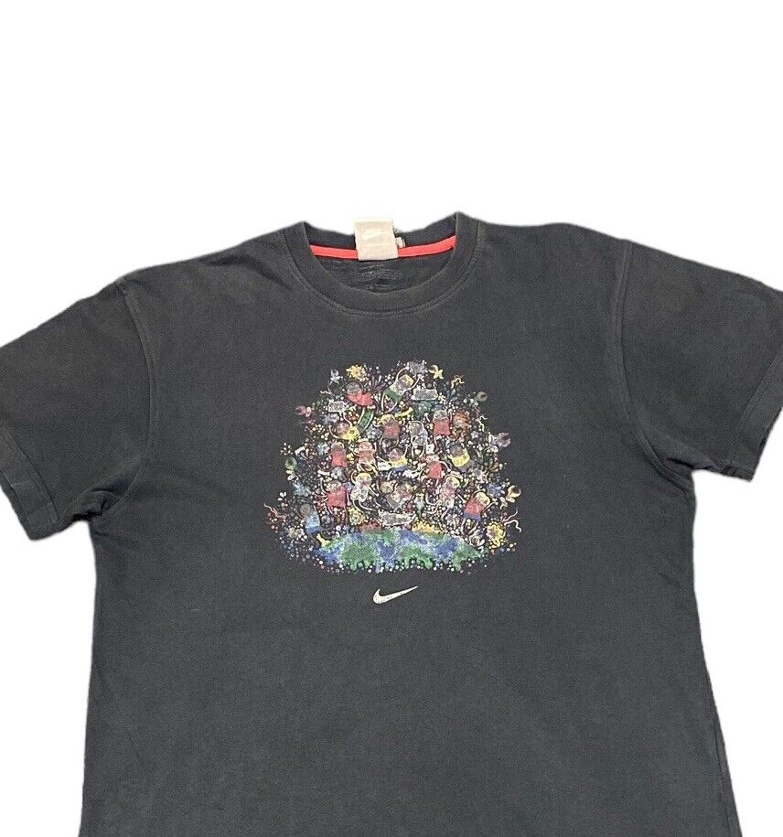 Nike T-Shirt Grey Kids XL Chest Logo