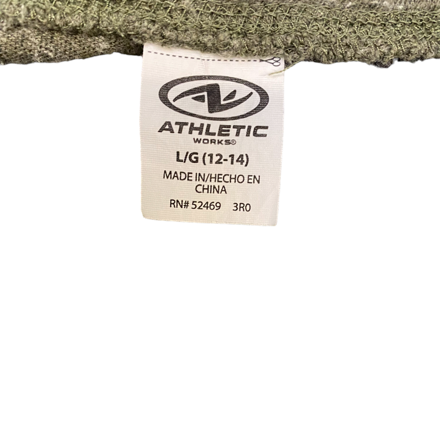 Running Sprinter Shorts Women L Green Heather Athletic Elastic Waist Dolphin Hem