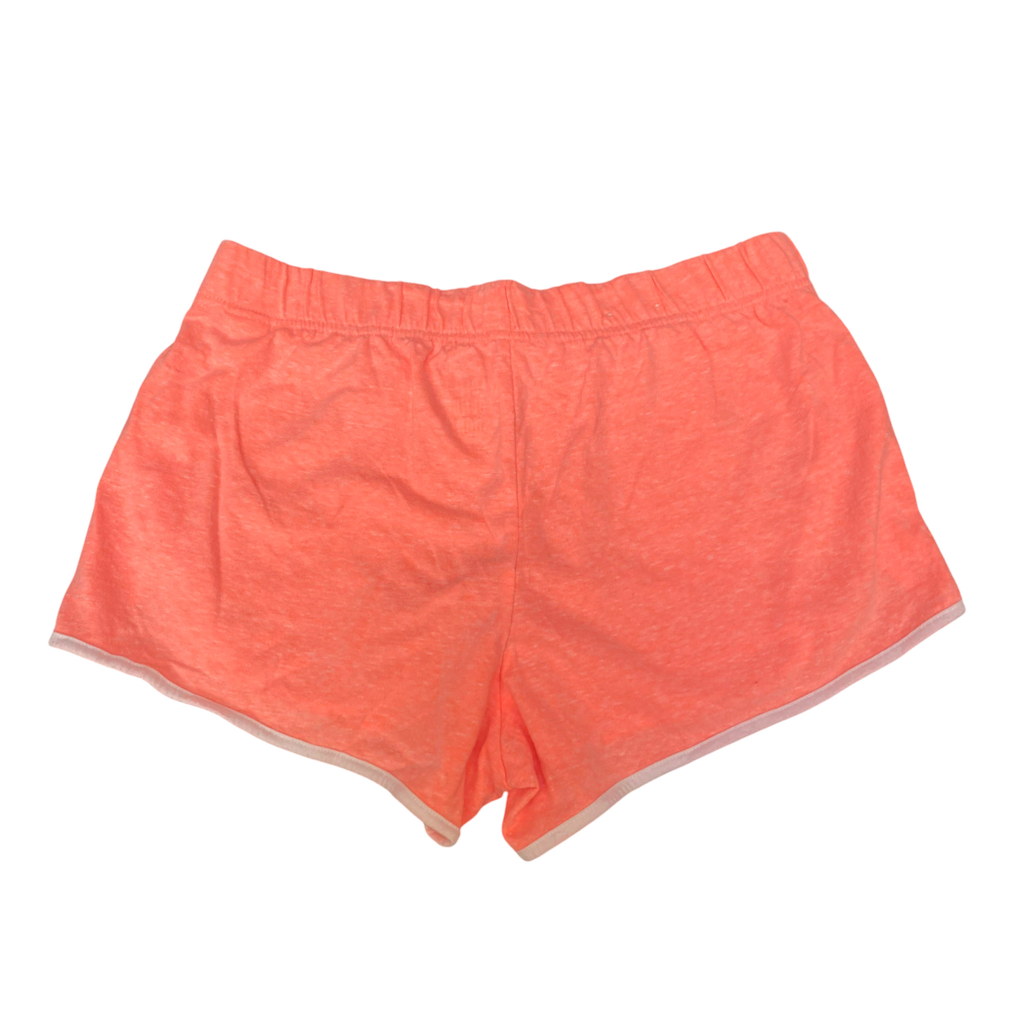Perfect Lounge Shorts Womens Medium Coral Stretch Drawstring Waist Dolphin Hem