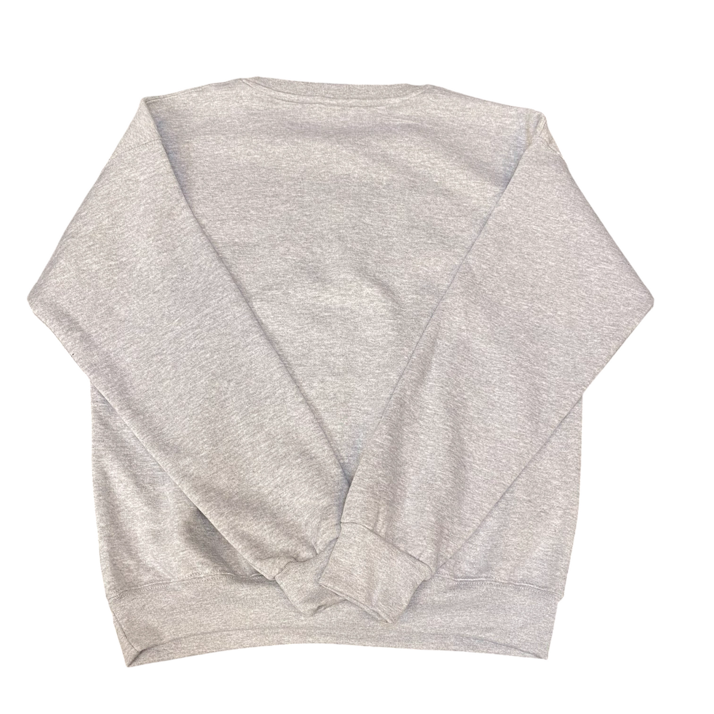 Nike Reworked Sweatshirt Mens Large Grey Embroidered Spellout Logo Vintage Y2K