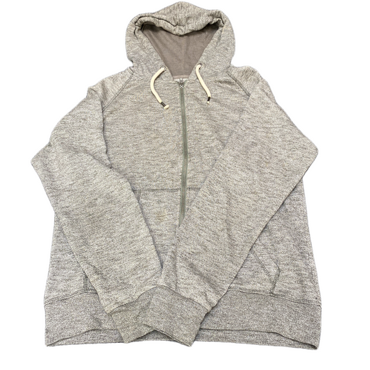 Cedarwood State Hoodie Women Medium Grey Heather Long Sleeve Drawstring Full Zip