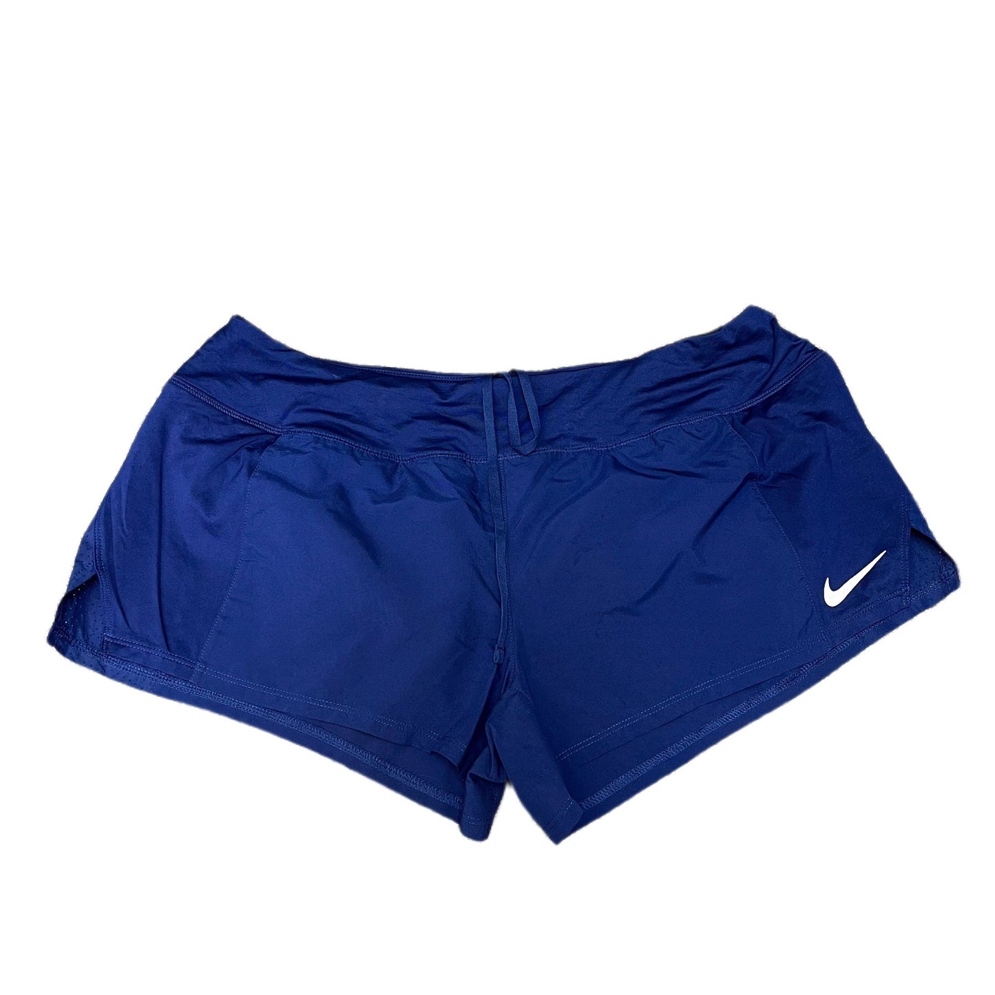Nike Dri-FIT Athletic Running Shorts Womens X-Large 34" Waist Blue Performance