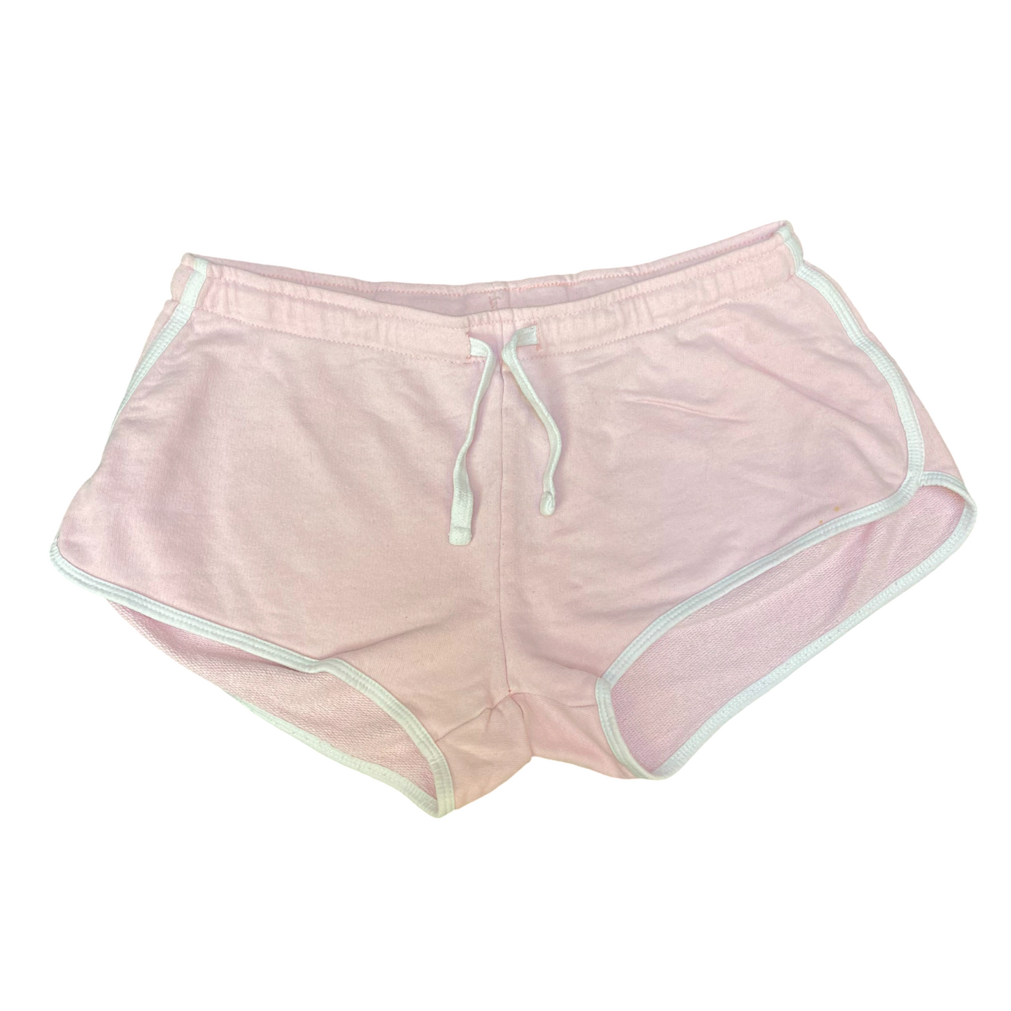 Running Sprinter Shorts Womens XL Pink Stretch Athletic Fit Training Dolphin Hem