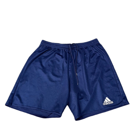 Adidas Aeroready Soccer Shorts Mens XS 26" Waist Blue Gym Training Drawstring