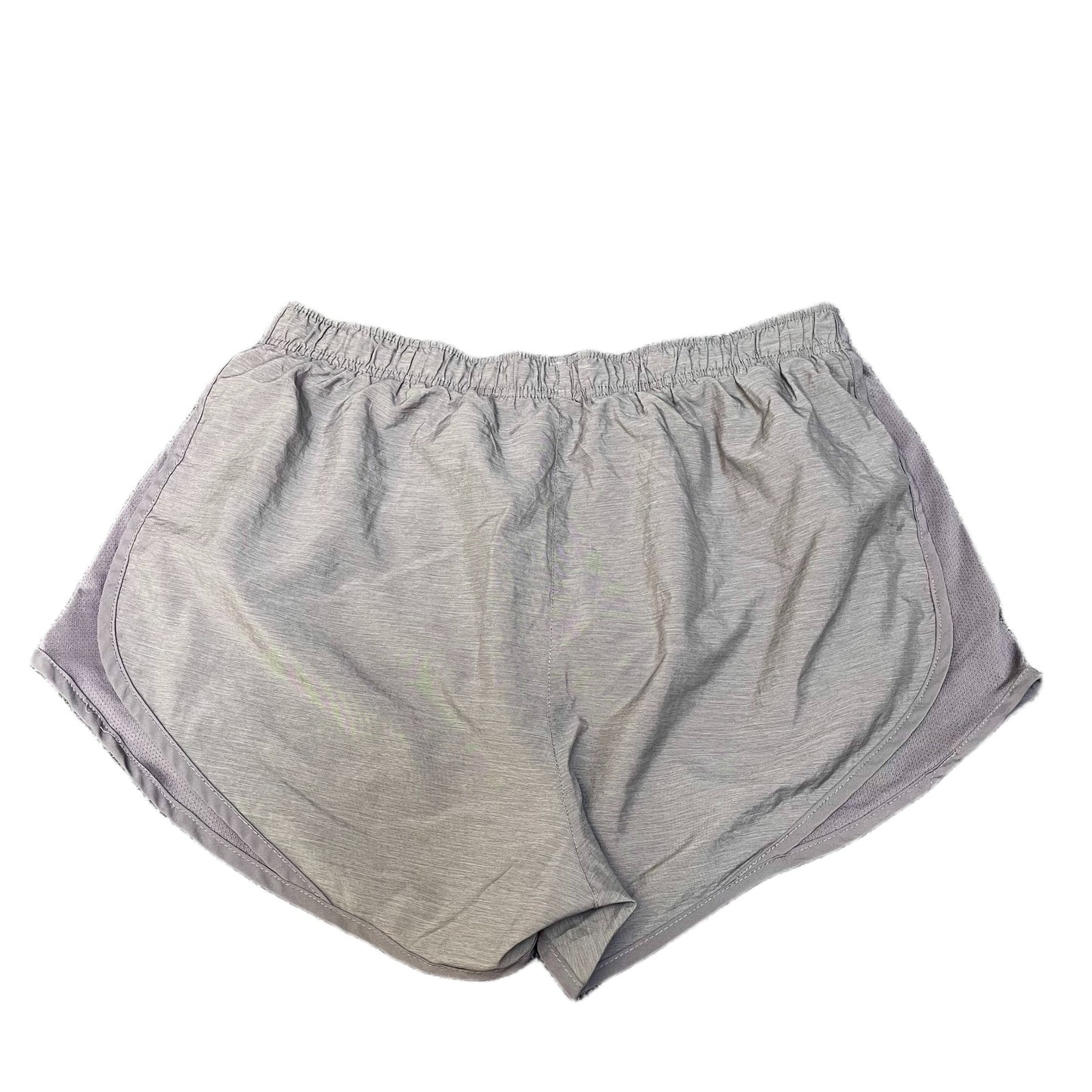 Nike Running Sprinter Shorts Fits as Womens Large 31" Waist Grey Dolphin Hem