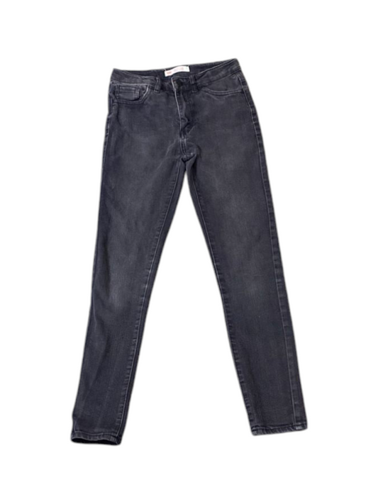 Levi's Jeans Womens 30W 29L Black Denim Red Tab Five Pocket Skinny Leg Preppy