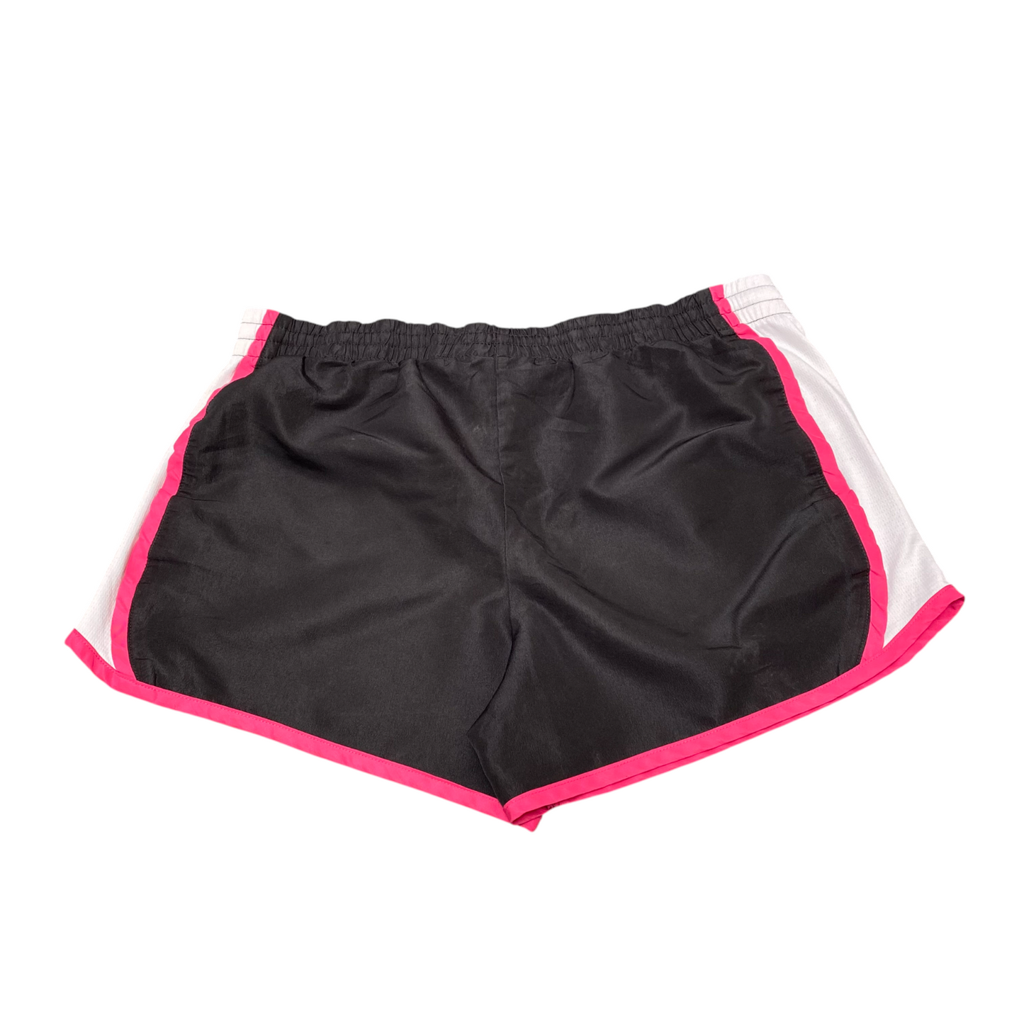 Running Sprinter Shorts Womens Small Black Drawstring Waist Athletic Dolphin Hem