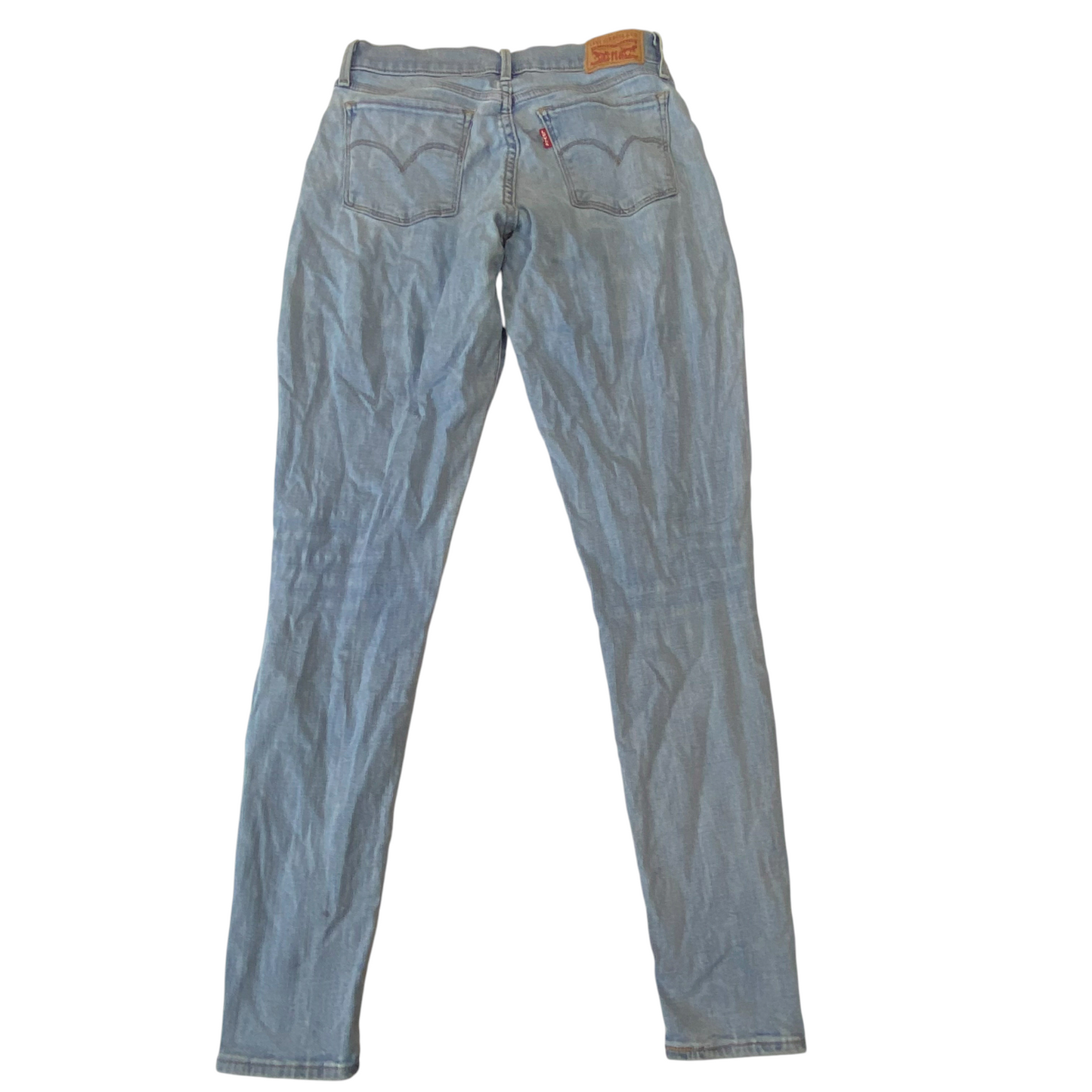 Levi's 710 Jeans Womens Medium Blue Denim Super Skinny Fit Pockets Outdoor