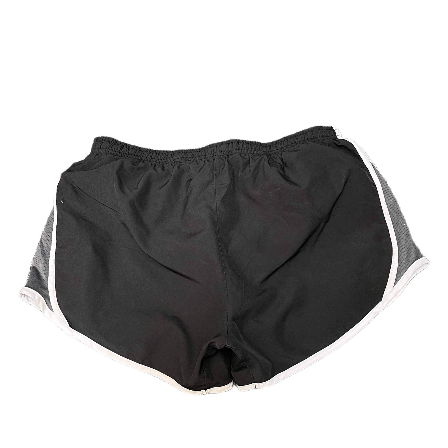 Nike Dri-Fit Running Shorts Fits as Womens Medium 30" Waist Black Dolphin Hem
