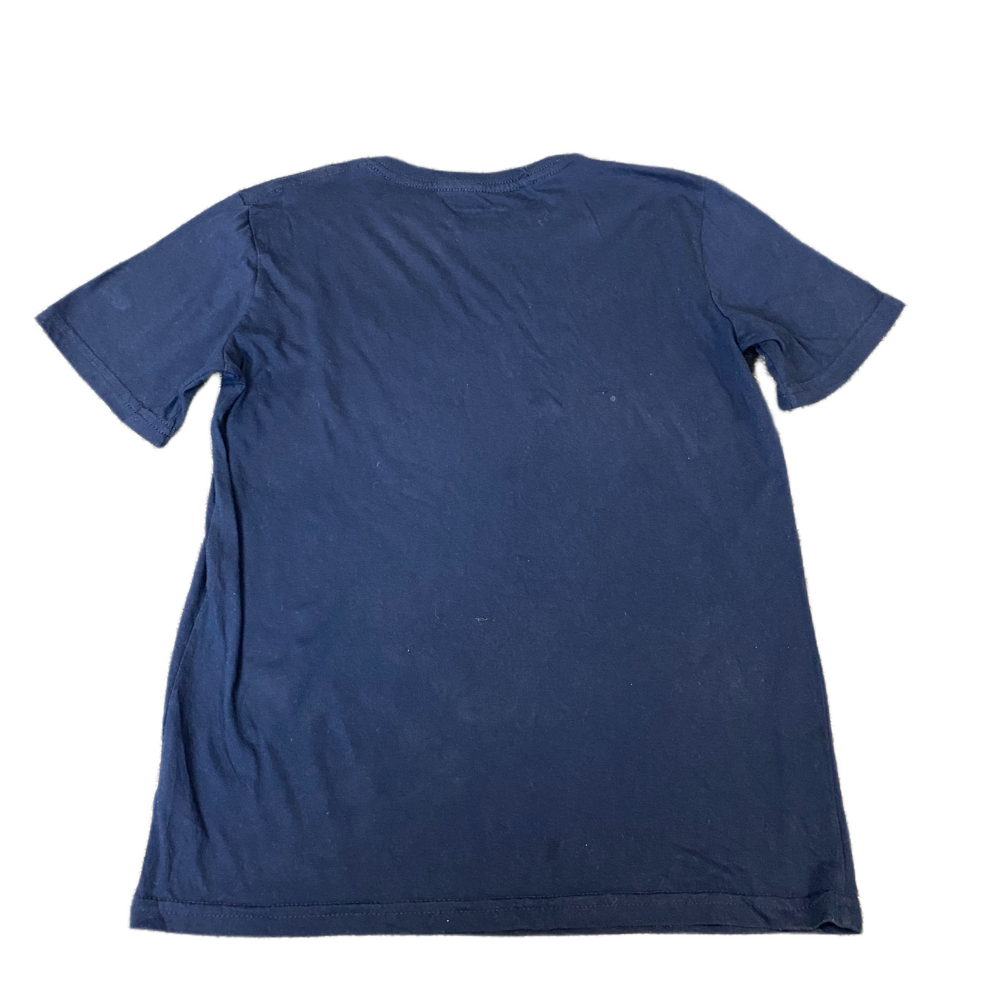 Champion T-Shirt Boys XS Navy Graphic Logo Short Sleeve Crew Neck Pullover Tee
