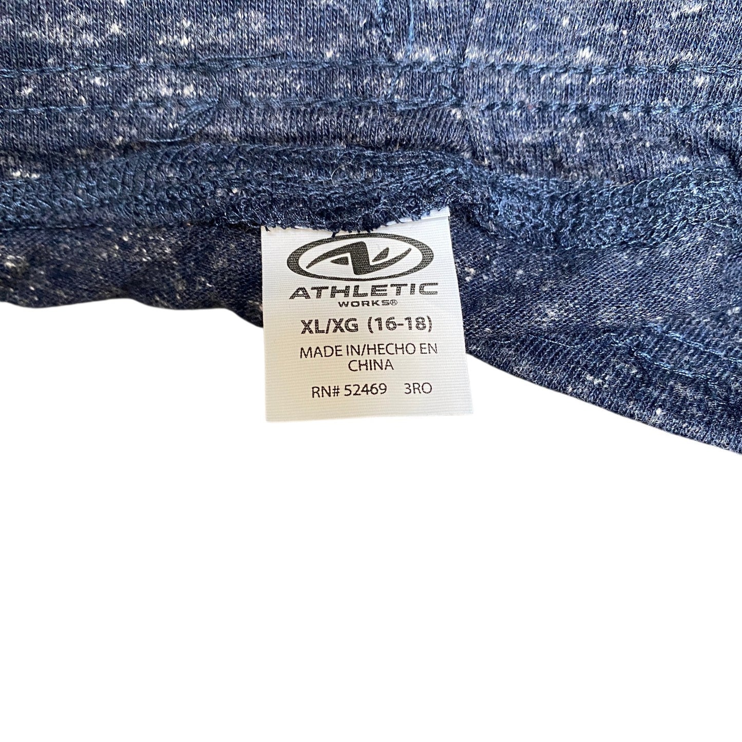 Running Sprinter Shorts Women XL 34" Waist Navy Athletic Gym Workout Dolphin Hem